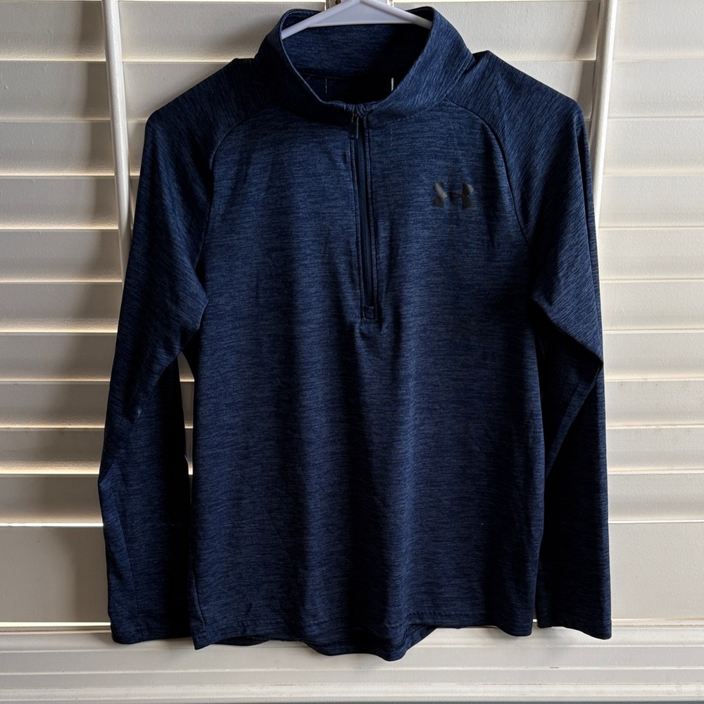 Under Armour Dark Blue Half-Zip Top